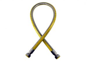 flexibilná pripojovacia hadica na plyn v súlade s EN 10380, 3/4×3/4 FF, DN12, dĺžka 50cm Flexi hadice na plyn www.PlynoveHadice.sk